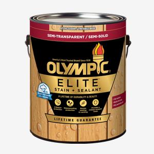 OLYMPIC<sup>®</sup> ELITE Semi-Transparent Low VOC 🇺🇸