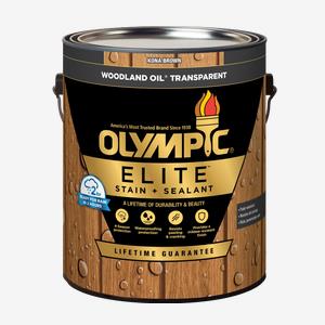 OLYMPIC<sup>®</sup> ELITE Transparent Woodland Oil Low VOC 🇺🇸