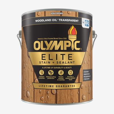 OLYMPIC<sup>®</sup> ELITE Transparent Woodland Oil Low VOC 🇺🇸