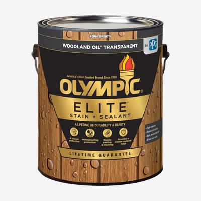 OLYMPIC<sup>®</sup> ELITE Transparent Woodland Oil Low VOC 🇺🇸