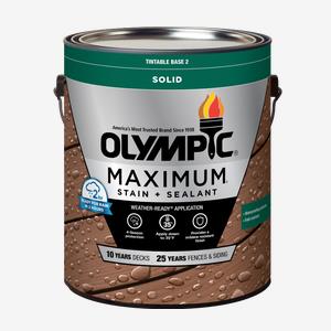 OLYMPIC<sup>®</sup> MAXIMUM<sup>®</sup> Solid Low VOC