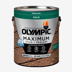 OLYMPIC<sup>®</sup> MAXIMUM<sup>®</sup> Solid Low VOC